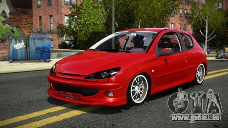 Peugeot 206 DF für GTA 4