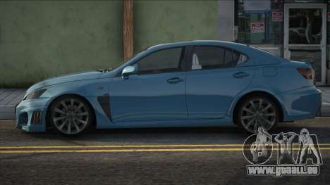 Lexus IS-F Blu für GTA San Andreas