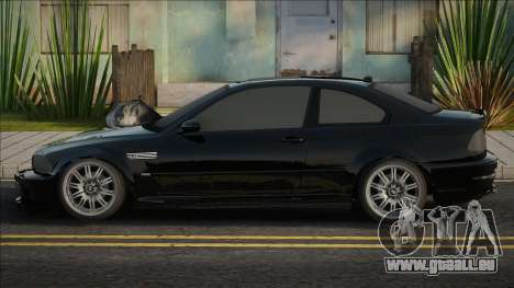 BMW M3 E46 Blak für GTA San Andreas