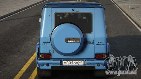 Mercedes-Benz G65 AMG [Blue] pour GTA San Andreas