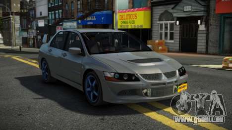 Mitsubishi Lancer Evo VIII 04th pour GTA 4