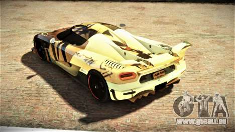 Koenigsegg Agera One FSR S11 pour GTA 4