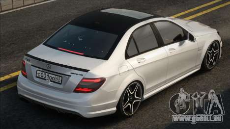 Mercedes-Benz C63 AMG Whit für GTA San Andreas