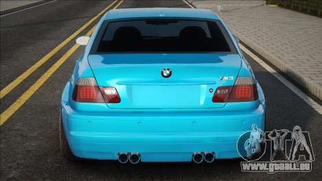 BMW E46 Blue für GTA San Andreas