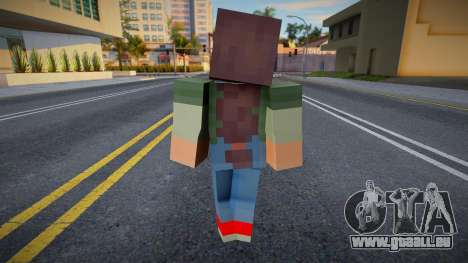 Minecraft Ped Cwfyhb pour GTA San Andreas