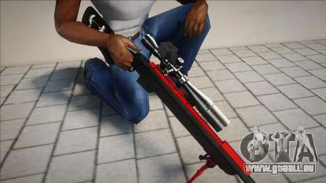 Red Gun Sniper Rifle pour GTA San Andreas