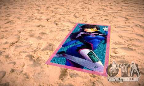 Textures de serviettes de plage pour GTA San Andreas