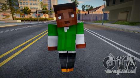 Minecraft Ped Fam3 pour GTA San Andreas