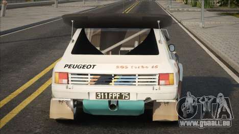 Peugeot 205 Turbo für GTA San Andreas