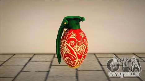 New Year Grenade für GTA San Andreas