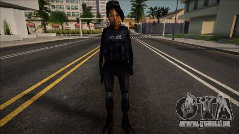 Swat Girl 1 pour GTA San Andreas