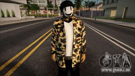 Ped with Tenkuu Shinpan Mask 3 pour GTA San Andreas