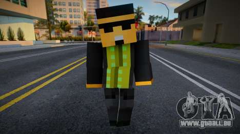 Minecraft Ped DNB3 pour GTA San Andreas