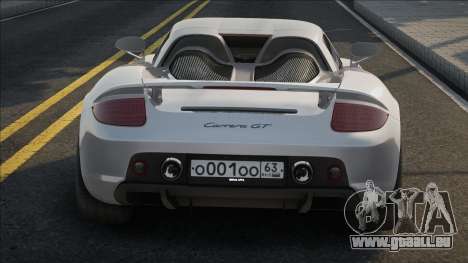 Porsche Carrera GT White pour GTA San Andreas