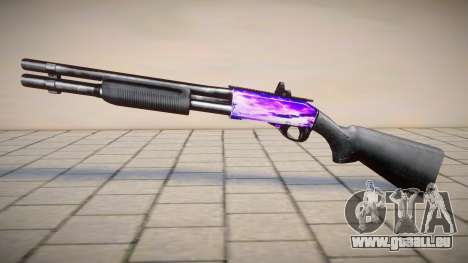 Chromegun Purple ver1 für GTA San Andreas
