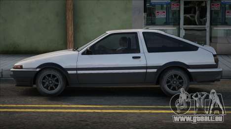 Toyota Sprinter AE86 APEX TRUENO pour GTA San Andreas