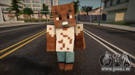 Minecraft Ped Sbmotr2 pour GTA San Andreas