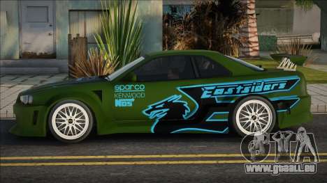 Nissan Skyline R34 Eddie with winyl pour GTA San Andreas