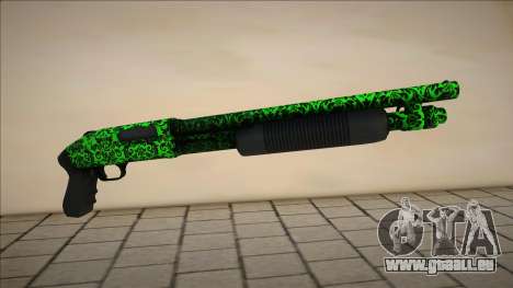 Chromegun [Green] für GTA San Andreas