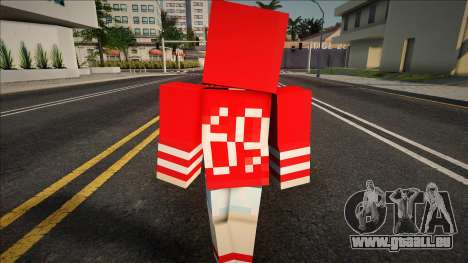 Minecraft Ped Sfypro pour GTA San Andreas