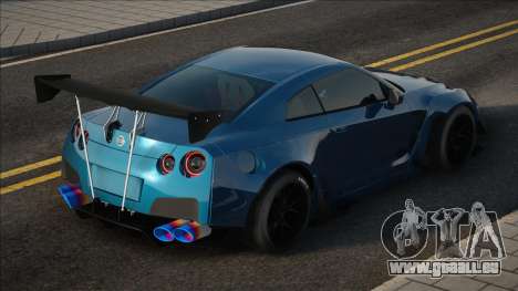Nissan Skyline GT-R Blue für GTA San Andreas