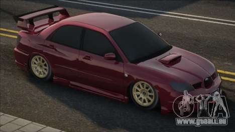 Subaru Impreza Red für GTA San Andreas