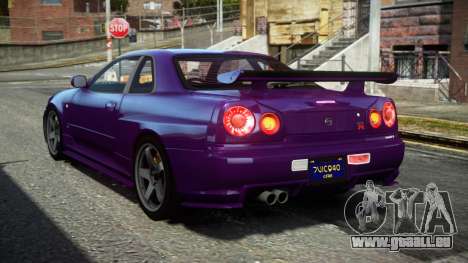 Nissan Skyline R34 F-Sport für GTA 4