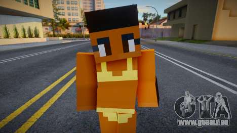 Minecraft Ped Bfybe für GTA San Andreas
