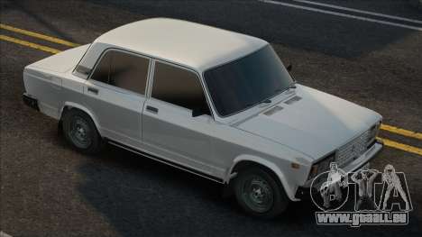 Vaz 2107 White Ver pour GTA San Andreas