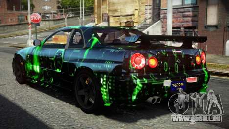 Nissan Skyline R34 F-Sport S10 pour GTA 4