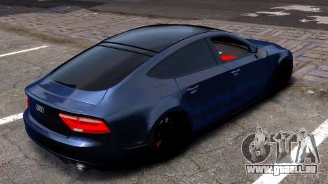 Audi A7 Blue für GTA 4