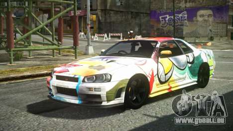 Nissan Skyline R34 F-Sport S5 für GTA 4