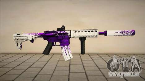 Purple M4 [v1] pour GTA San Andreas