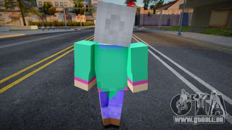 Minecraft Ped Hfori für GTA San Andreas