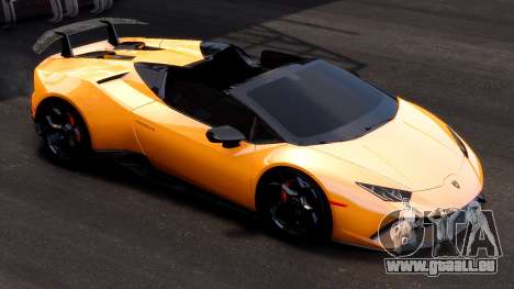 Lamborghini Huracan Yellow pour GTA 4