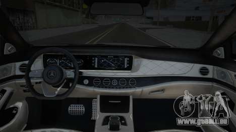 Mercedes-Benz W222 S63 White pour GTA San Andreas