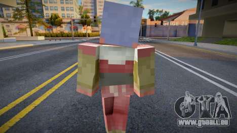 Minecraft Ped Dnfolc1 pour GTA San Andreas