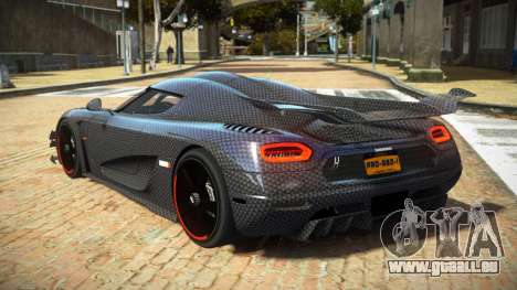 Koenigsegg Agera One FSR S8 pour GTA 4