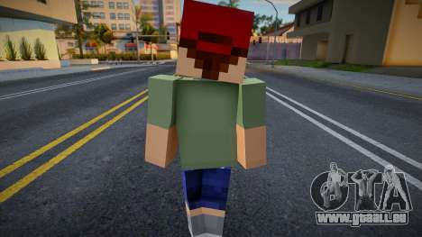 Minecraft Ped Zero pour GTA San Andreas