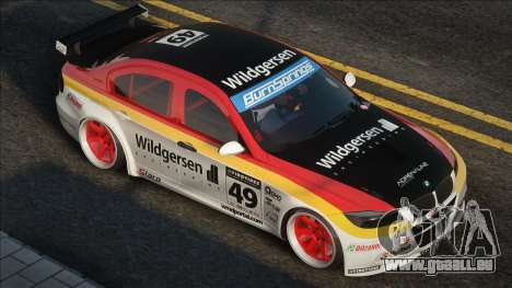 BMW 320 E90 WTCC (Vinyl 5) für GTA San Andreas