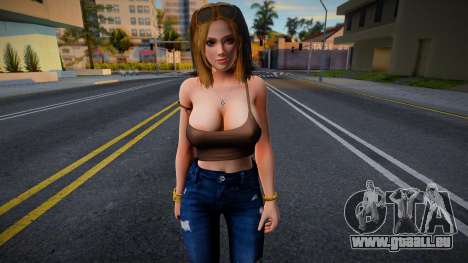 Tina Armstrong - Slip Skinny Destroyed Jeans pour GTA San Andreas