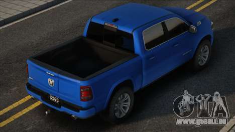 Dodge Ram 1500 Longhorn 2023 Blue pour GTA San Andreas