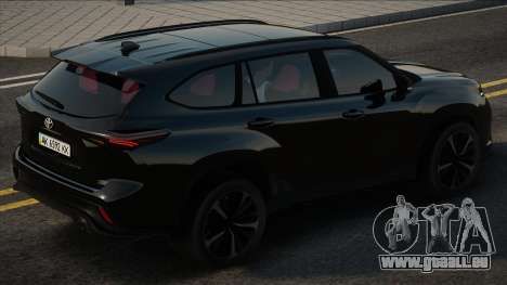 Toyota Highlander Blak pour GTA San Andreas