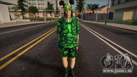 Billie Eilish v4 für GTA San Andreas