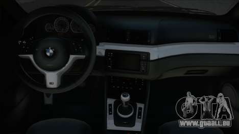 BMW M3 E46 Blak pour GTA San Andreas