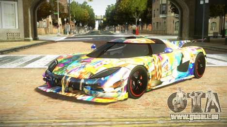 Koenigsegg Agera One FSR S7 pour GTA 4