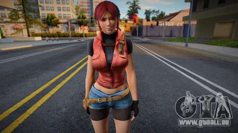 DOA Hitomi [Claire Redfield Cosplay] für GTA San Andreas