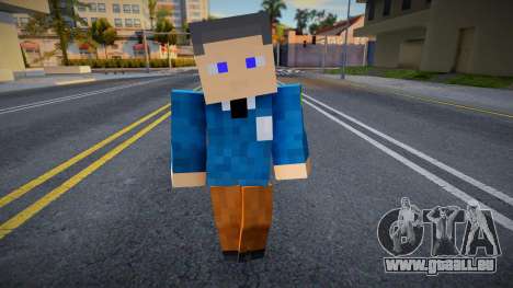 Minecraft Ped FBI pour GTA San Andreas