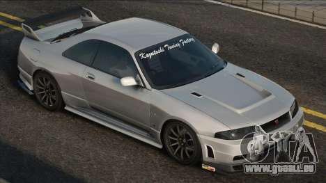 Nissan Skyline GT-R R33 [Silver] für GTA San Andreas