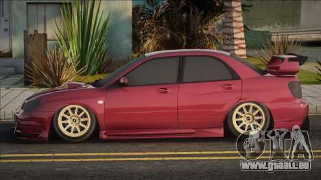 Subaru Impreza Red pour GTA San Andreas